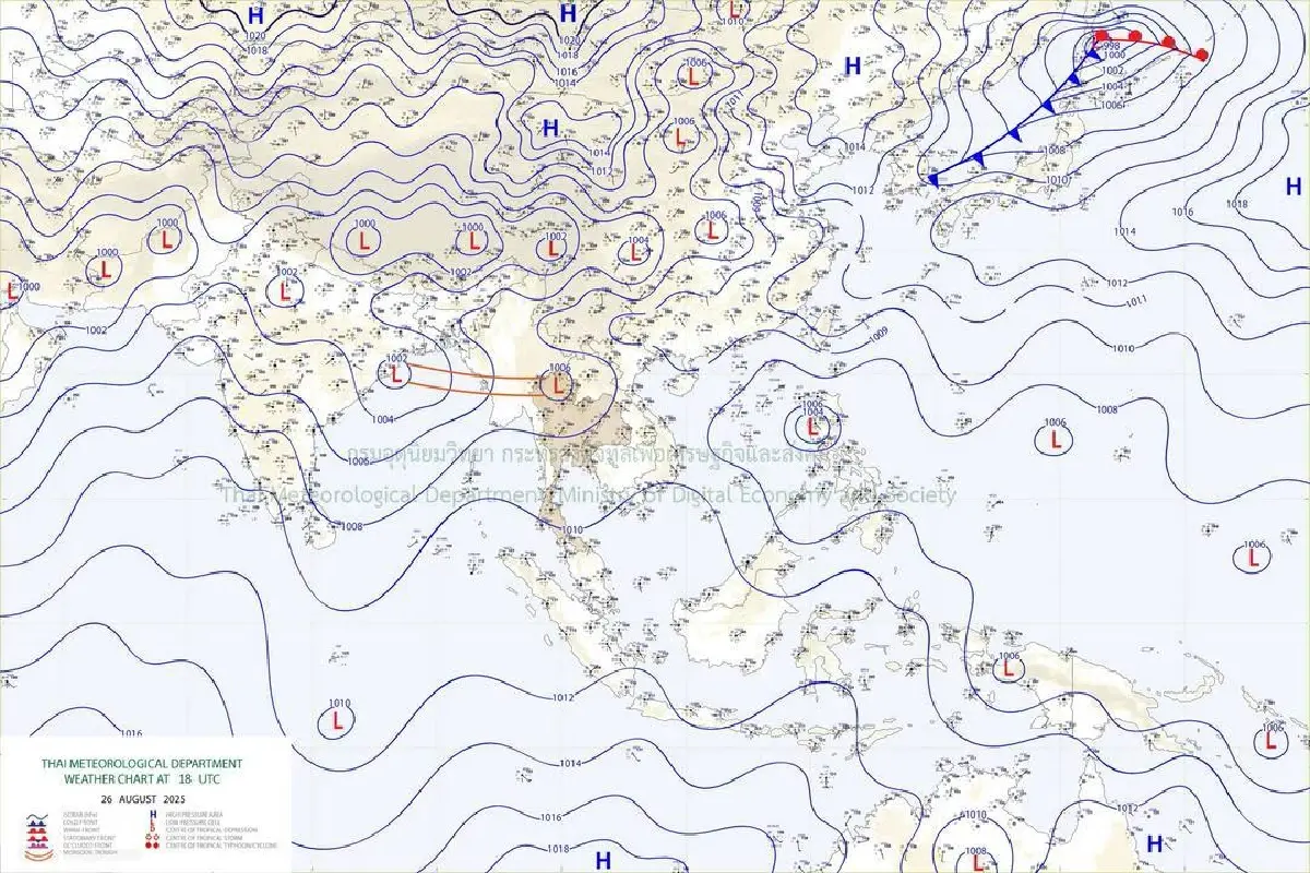 เส้นทางพายุคาจิกิสลายตัว เตือนเหนือฝนถล่มซ้ำ จ่อคิวพายุลูกใหม่