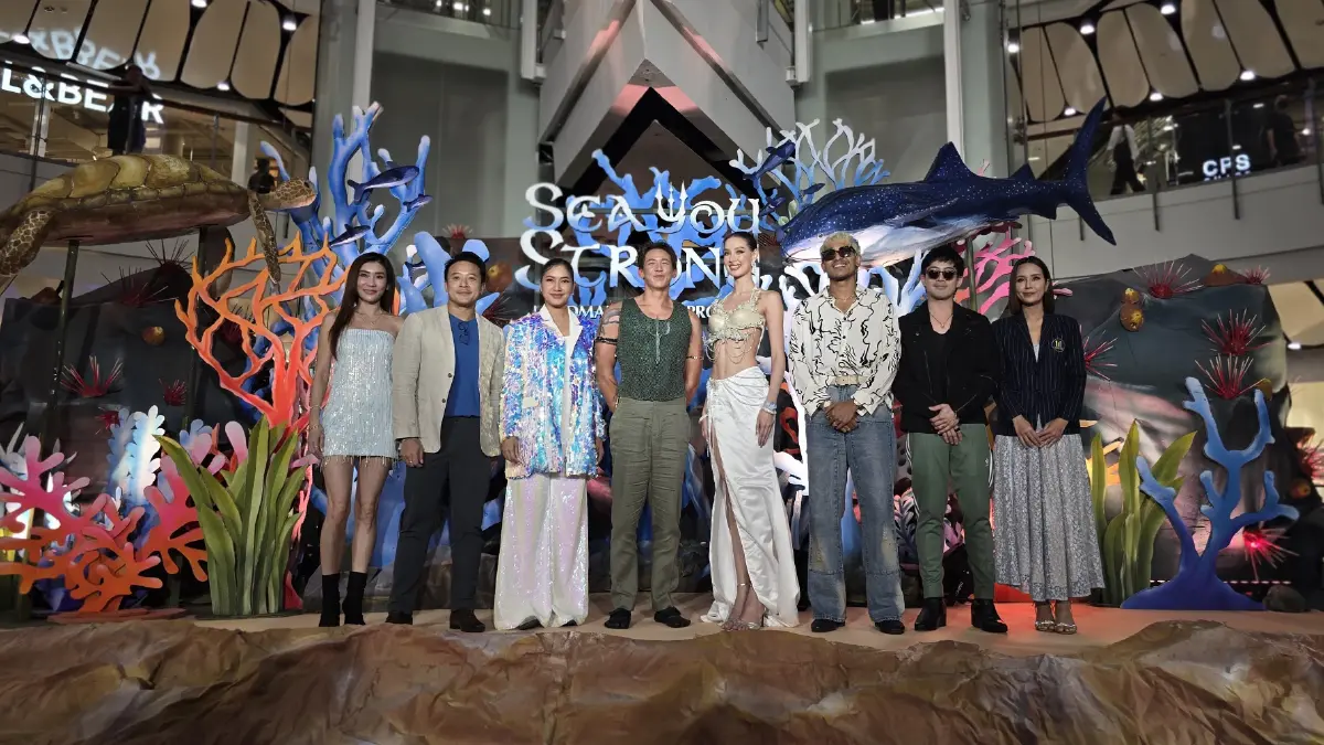 'ทราย สก๊อต' เปิด มูลนิธิ ‘SEA YOU STRONG’ โครงการเสื้อผู้พิทักษ์