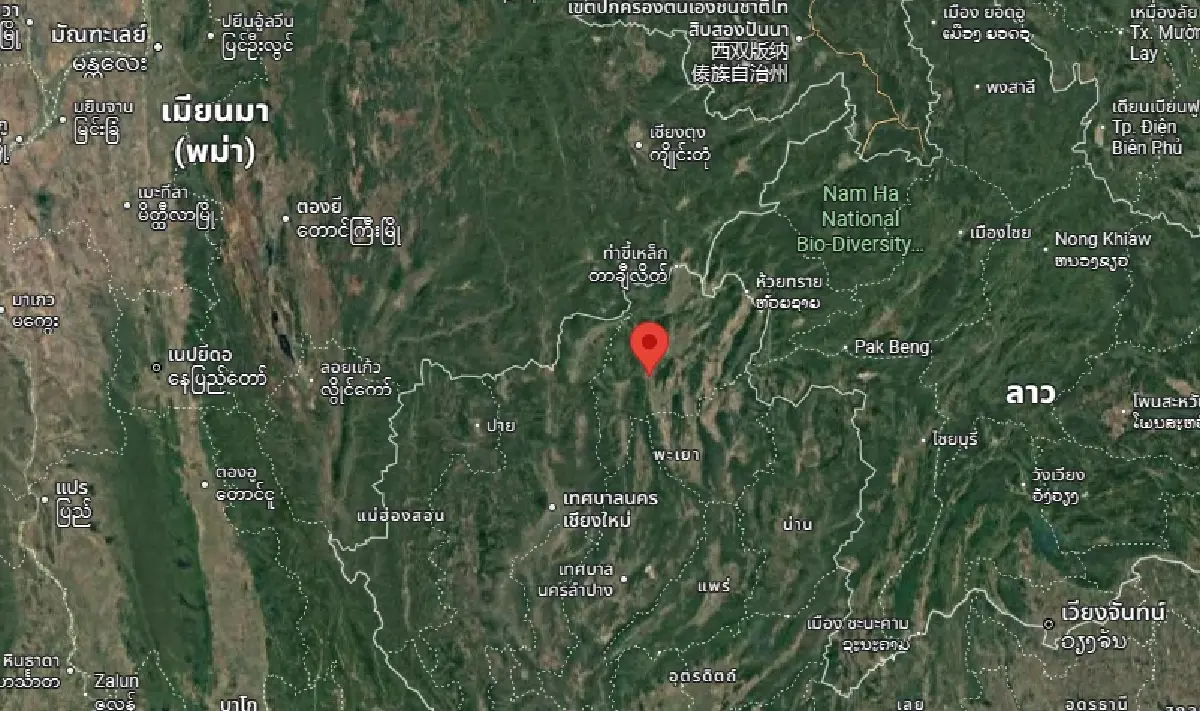 ไทยแผ่นดินไหว 2 ครั้งซ้อนเขย่า จ.เชียงราย-แม่ฮ่องสอน สั่นแรงสุด