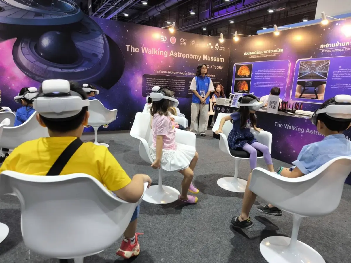 'อพวช.'ชวนเปิดประสบการณ์วิทยาศาสตร์ 4 บูธในงาน NST Fair 2025