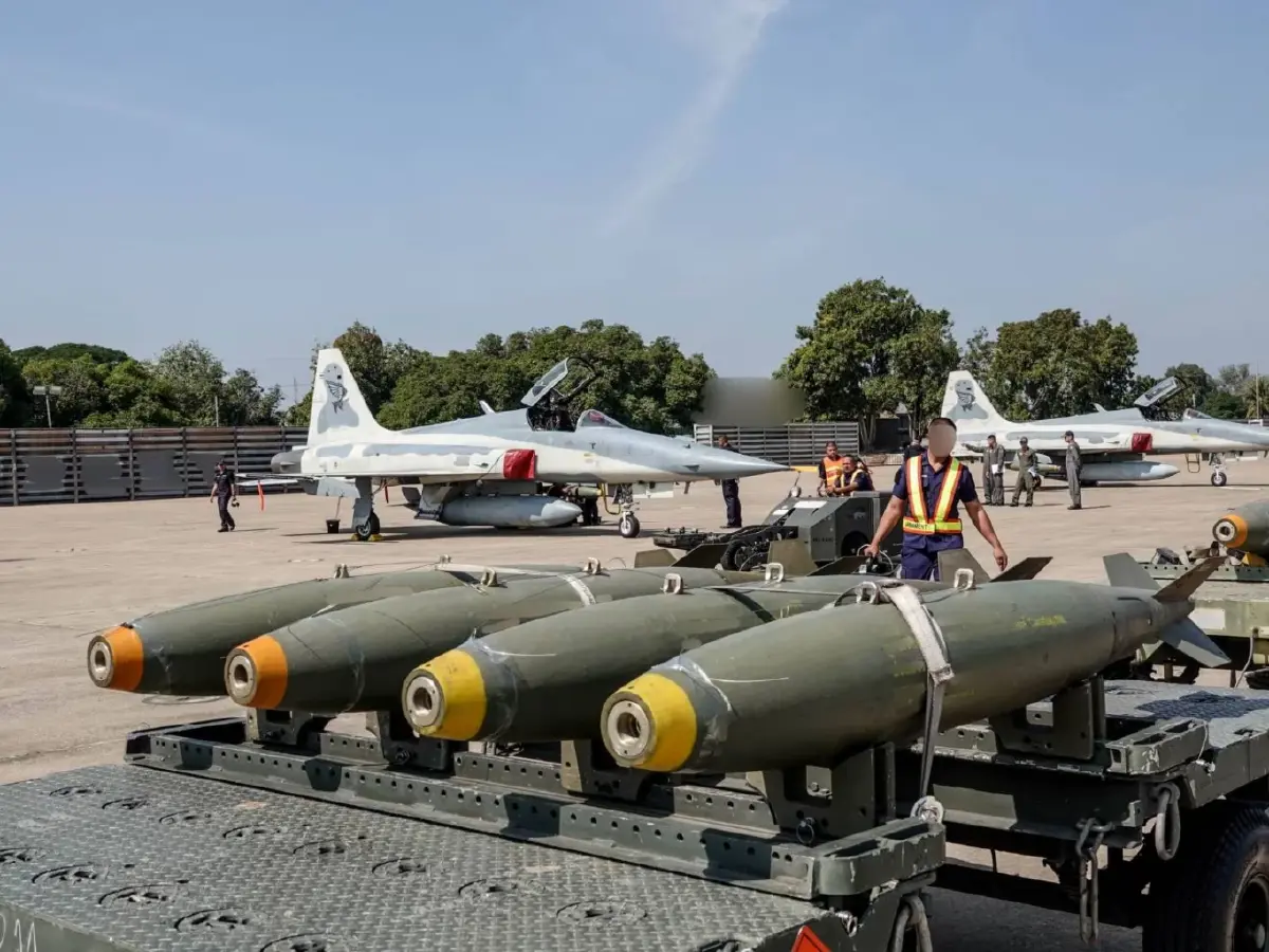 พร้อม 24 ชม. เครื่องบินรบ F-5 กองทัพอากาศลั่นโจมตีแม่นยำ