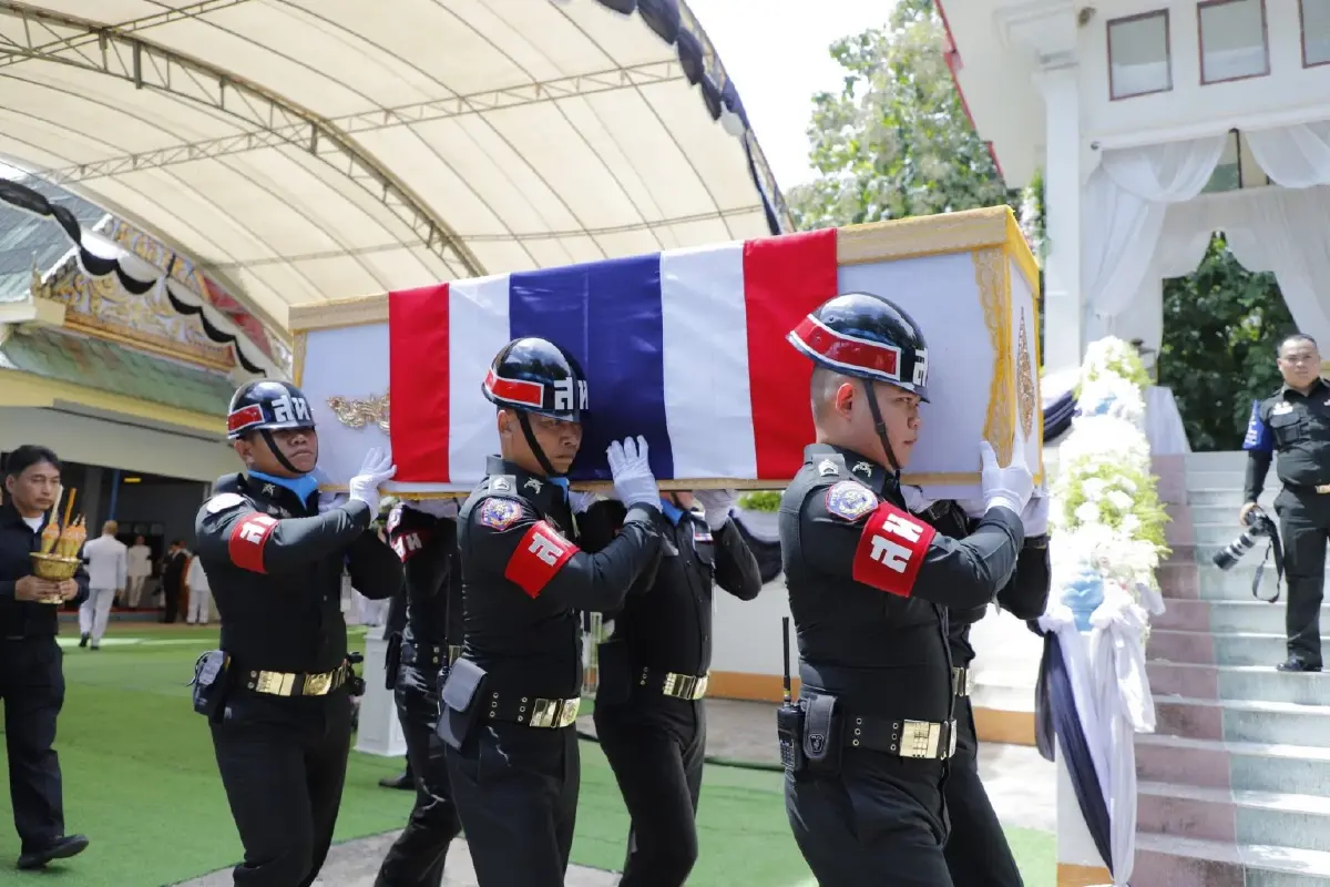 พระราชทานเพลิงศพ 'พลทหาร พิทยุตม์' ทหารกล้าพิทักษ์ชายแดนไทย-กัมพูชา
