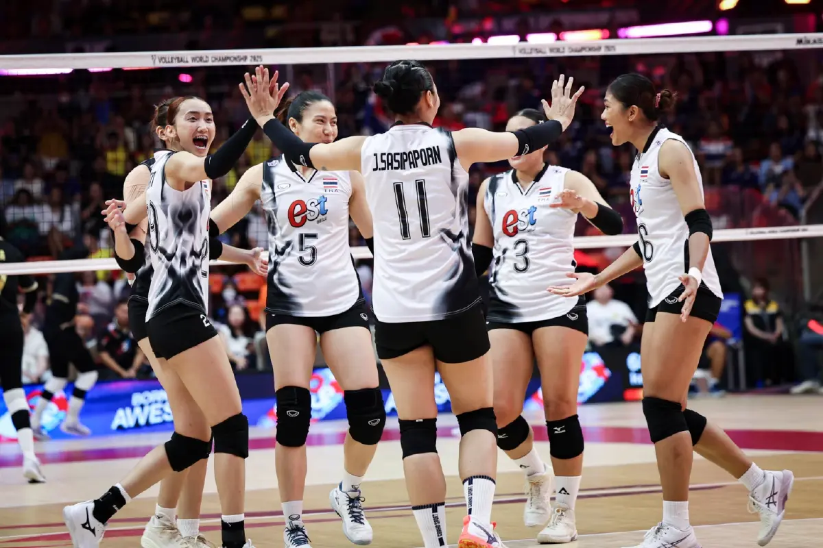 ถ่ายทอดสดวอลเลย์บอลหญิง 'ทีมชาติไทย พบ สวีเดน’ ชิงแชมป์โลก 2025