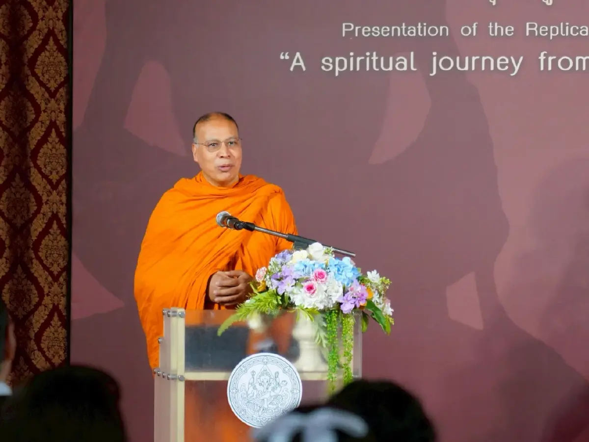 พระพุทธรูปปางบำเพ็ญทุกรกิริยาจำลอง เชื่อมสัมพันธ์การทูต 75 ปีไทย-ปากีสถาน