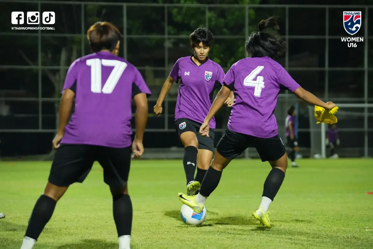 ถ่ายทอดสดฟุตบอลหญิง U16 ไทย พบ ออสเตรเลีย ดูบอลสด ชิงแชมป์อาเซียน