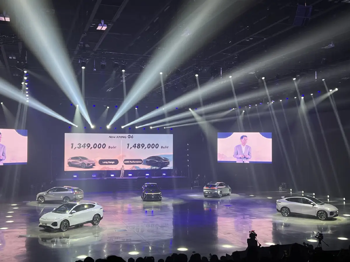 XPENG G6 ปรับโฉม เพิ่มรุ่น AWD ครั้งแรก ราคาถูกกว่ารุ่นเดิม  