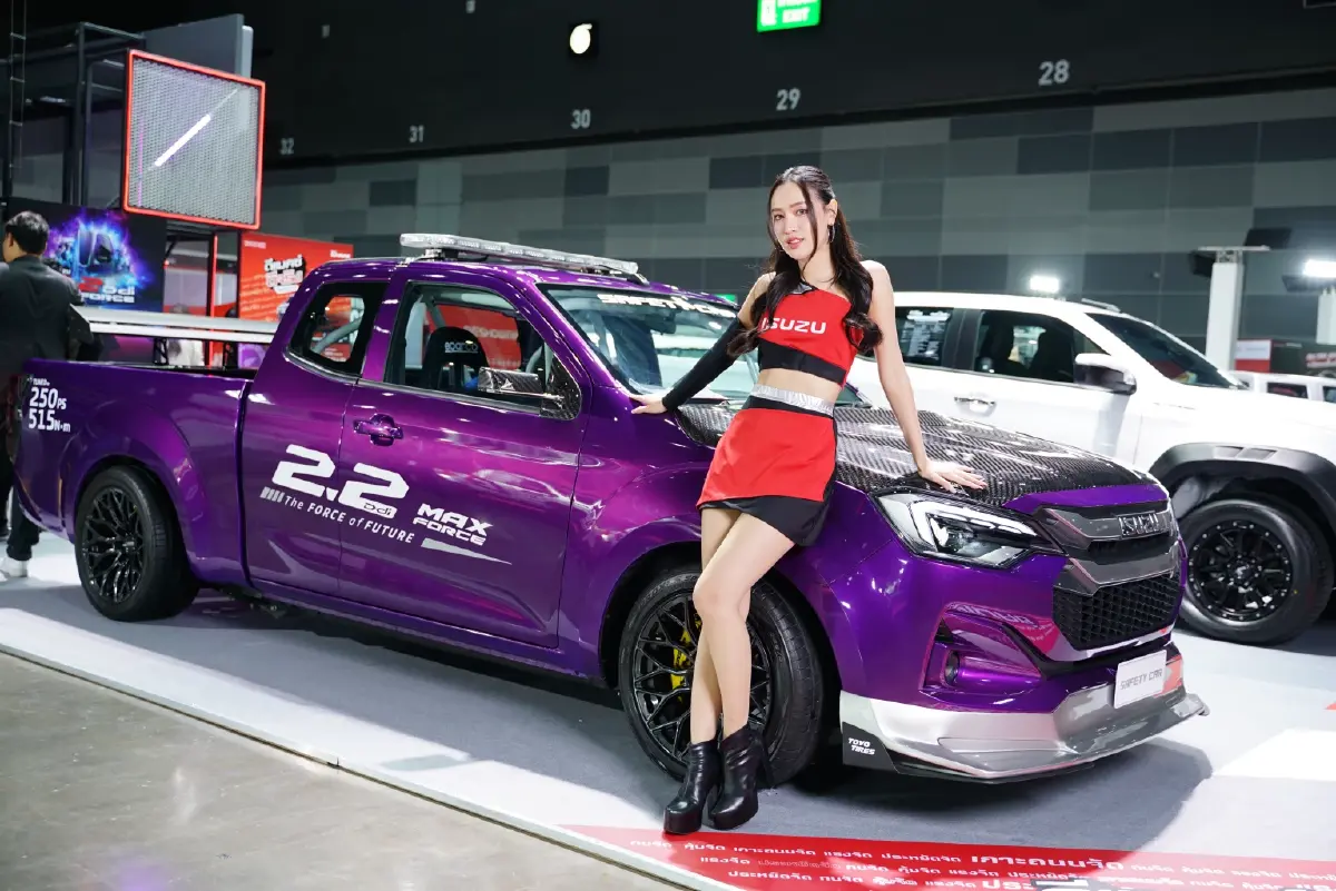 อีซูซุ มังกรทอง  นำทีมรถแต่ง บุกงาน “Bangkok Auto Salon 2025”