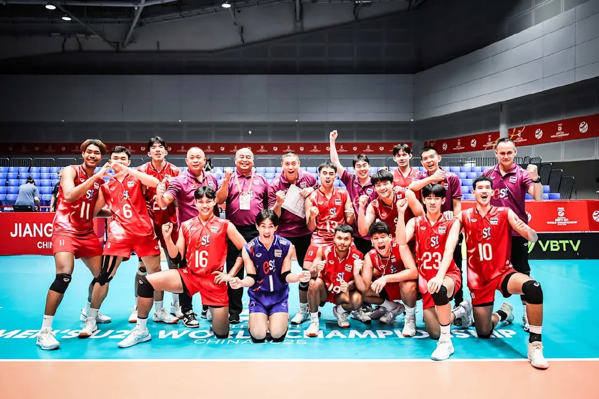 ชิงแชมป์โลก 2025 'ทีมชาติไทย พบ แคนาดา' ถ่ายทอดสดวอลเลย์บอลชาย U21