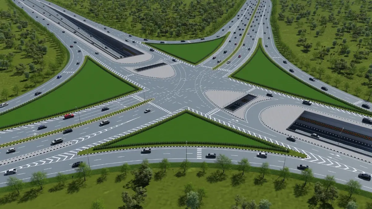 กรมทางหลวงชนบท เดินหน้าก่อสร้างทางแยกต่างระดับสันป่าตอง เชียงใหม่