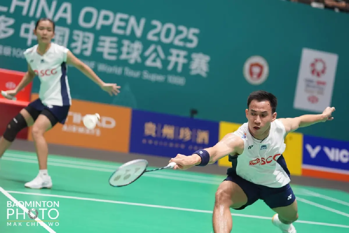 ผลแบดมินตันวันนี้ ทีมชาติไทย บาส-เฟม ชนะ สิงคโปร์ ชิงแชมป์โลก 2025