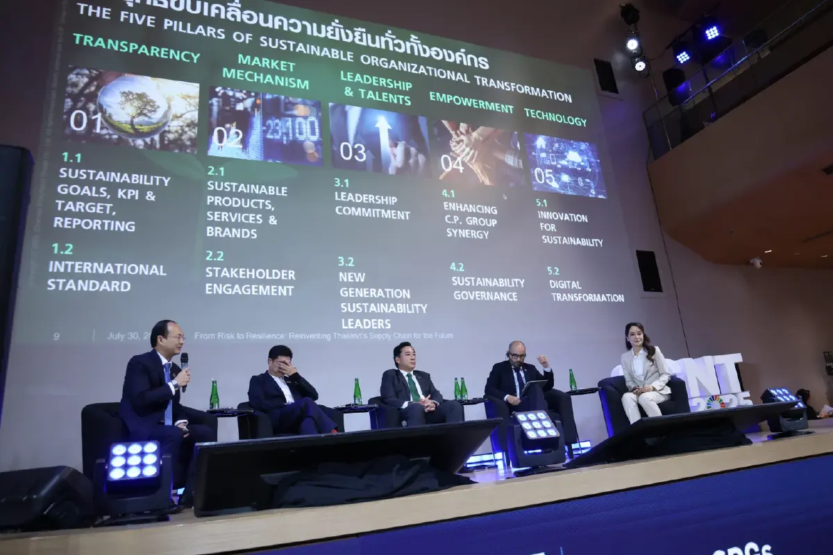 C.P. Group เผยกลยุทธ์รับมือความท้าทาย ขับเคลื่อนซัพพลายเชนสู่ความยั่งยืน