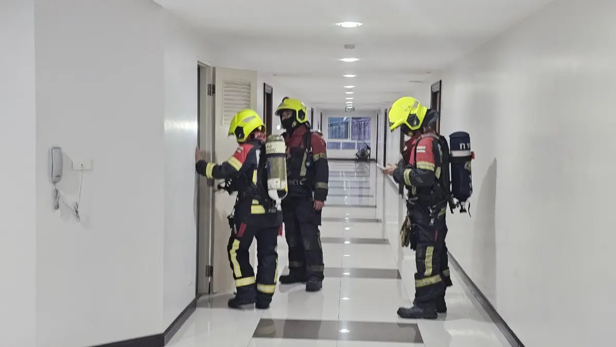 ด่วน เกิดเหตุ ไฟไหม้โรงแรมหรู สุขุมวิท 39 เขตวัฒนา อพยพหนีตายวุ่น