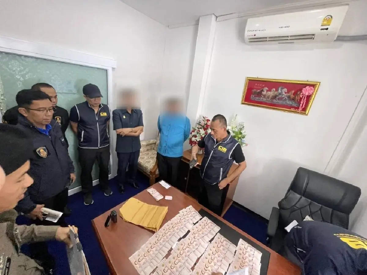 ปลัด อบจ.มุกดาหาร โดนรวบ! บิ๊กเต่านำทีมลุยคดีรีดเงินผู้รับเหมา