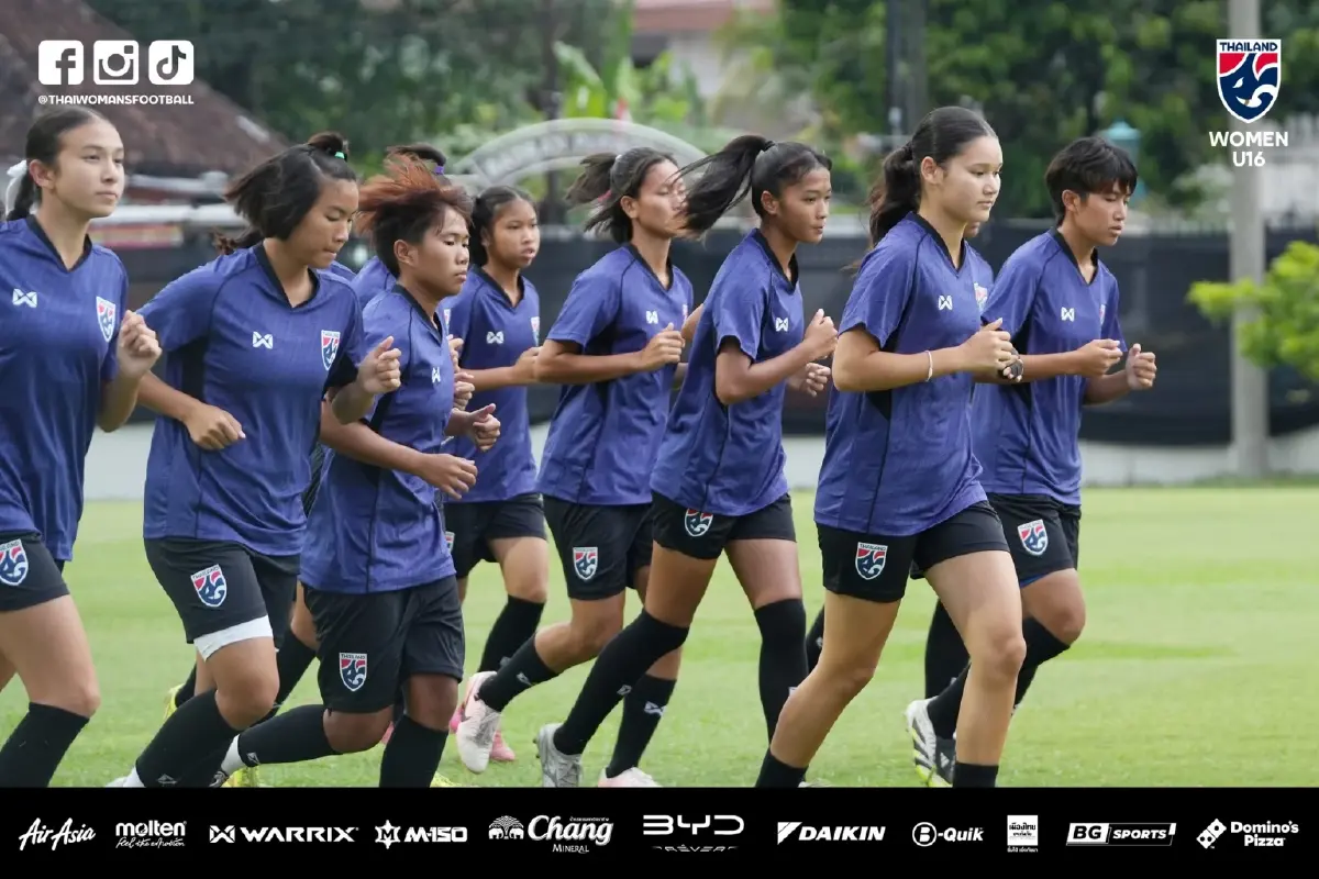 ถ่ายทอดสดฟุตบอลหญิง 'ไทย พบ ออสเตรเลีย' ดูบอลสด ชิงแชมป์อาเซียน U16