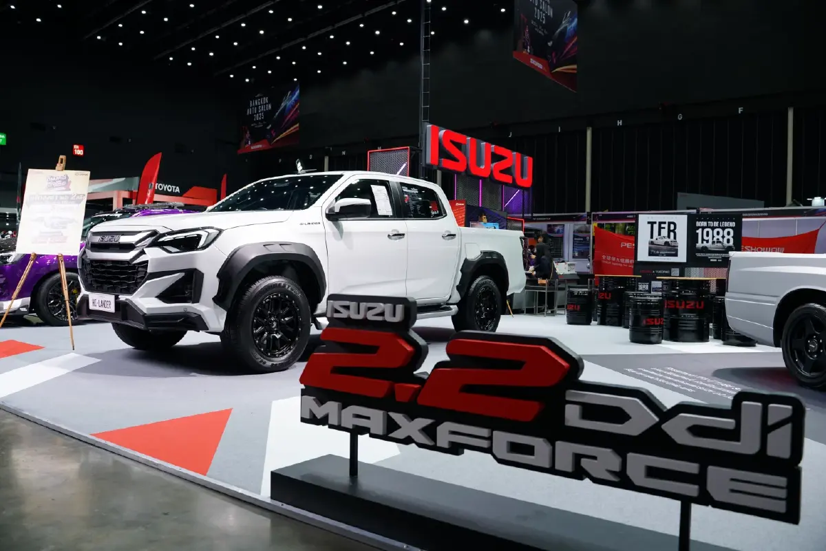 อีซูซุ มังกรทอง  นำทีมรถแต่ง บุกงาน “Bangkok Auto Salon 2025”