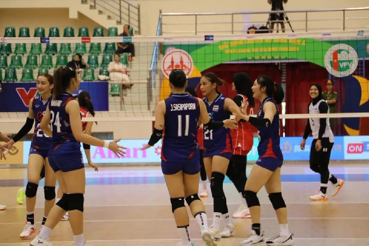 ทีมชาติไทย พบ ฟิลิปปินส์ ถ่ายทอดสดวอลเลย์บอลหญิง SEA V League 2025