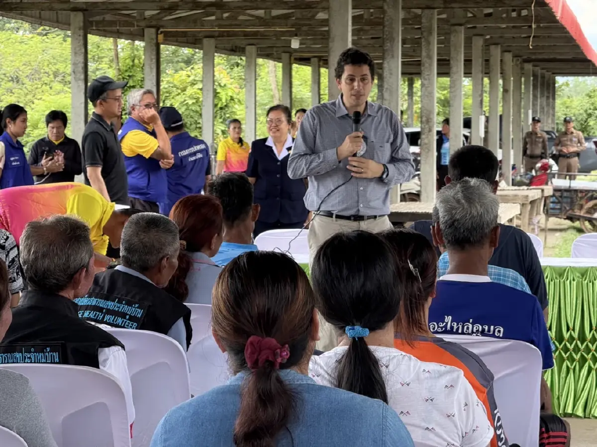 คณะ ICRC ลงพื้นที่ดูความเสียหายกัมพูชาโจมตีพลเรือนไทย ตามอนุสัญญาเจนีวา