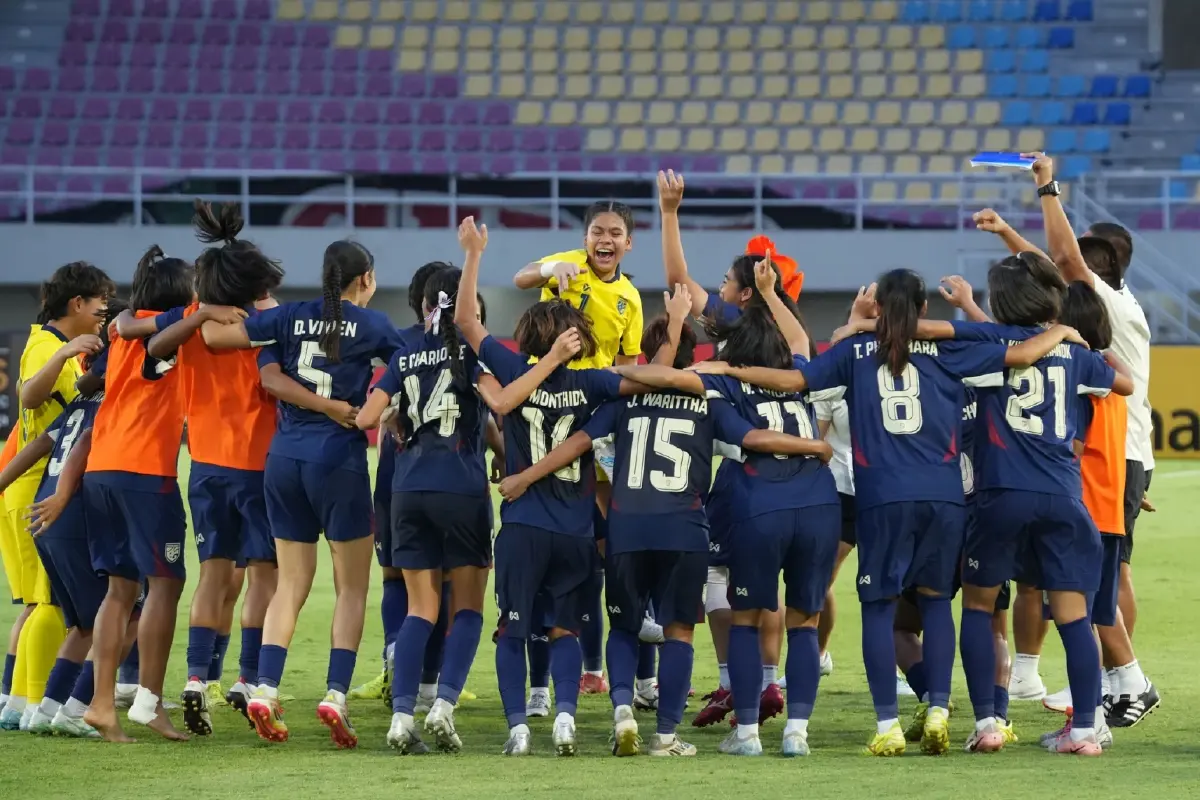 ถ่ายทอดสดฟุตบอลหญิง U16 ไทย พบ ออสเตรเลีย ดูบอลสด ชิงแชมป์อาเซียน