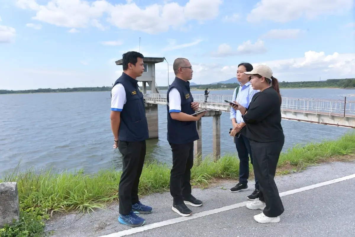 กรมชลประทาน จัดสื่อมวลชนสัญจรติดตามการบริหารจัดการน้ำในพื้นที่ภาคตะวันออก