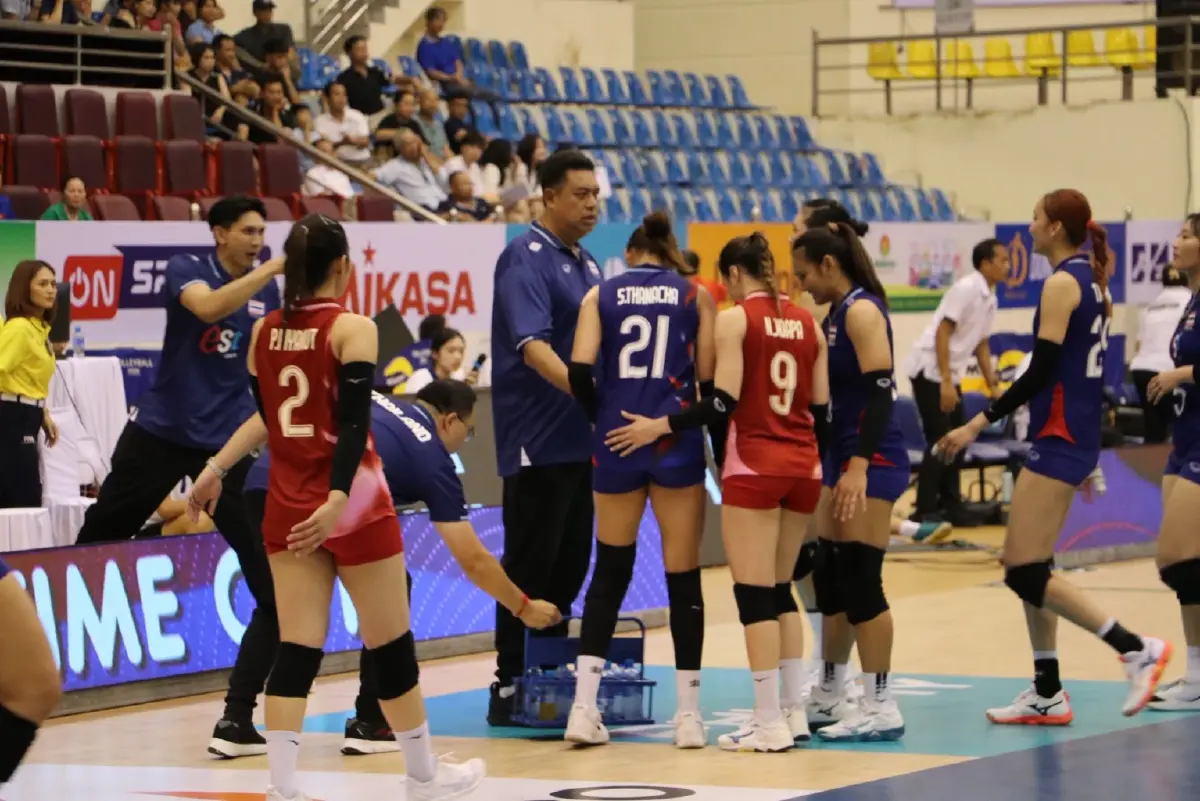 ทีมชาติไทย พบ ฟิลิปปินส์ ถ่ายทอดสดวอลเลย์บอลหญิง SEA V League 2025