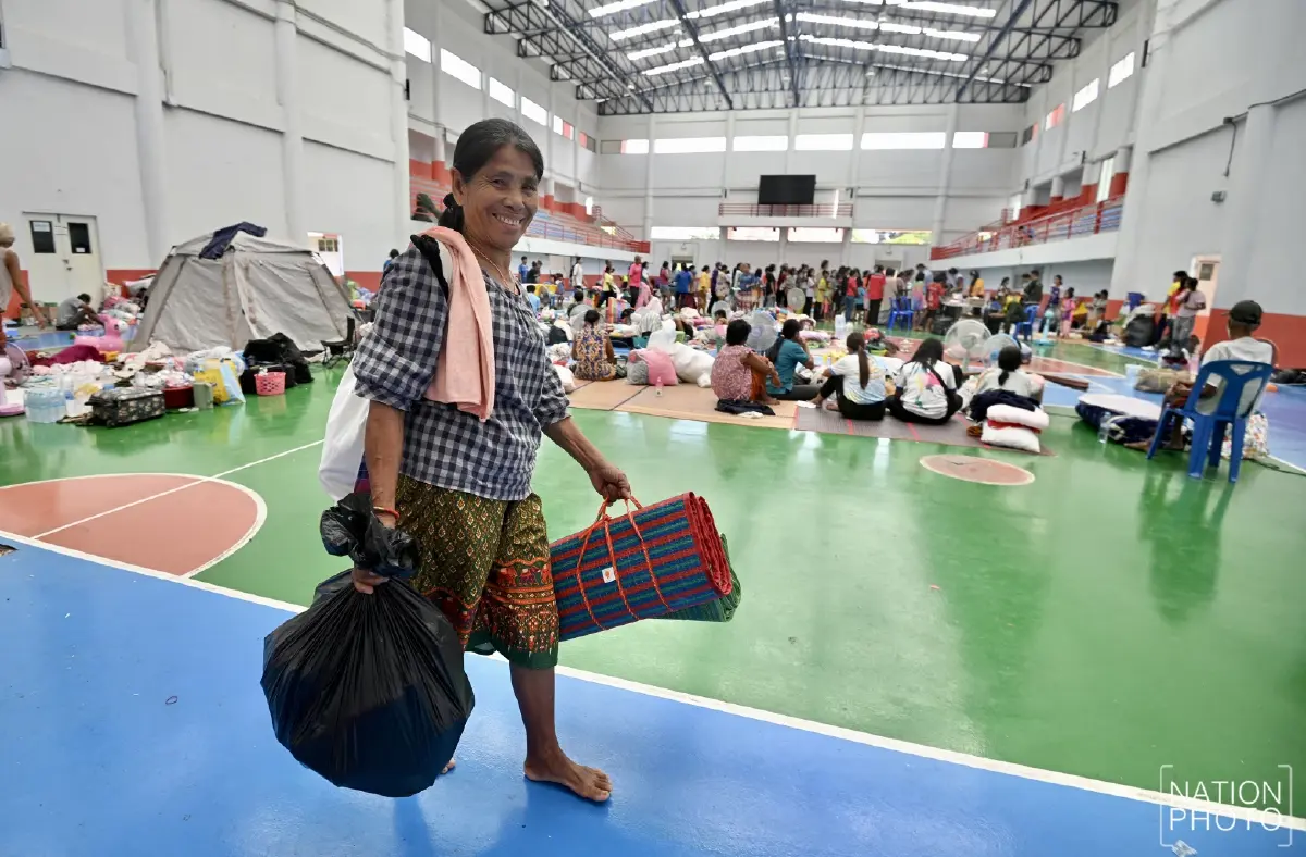 ชาวสุรินทร์ทยอยกลับบ้าน หลังผล GBC ไทย-กัมพูชา เห็นพ้องข้อตกลง 13 ข้อ