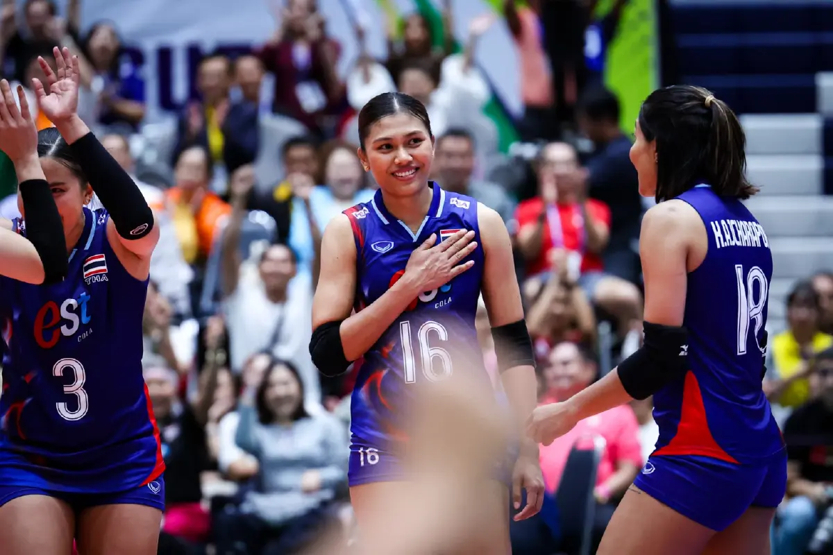 ตารางการแข่งขันวอลเลย์บอลหญิง ทีมชาติไทย SEA V League 2025 สนาม 2