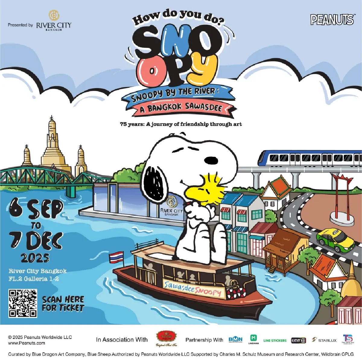 นิทรรศการสนูปปี้ครั้งแรกในไทย ‘How Do You Do, Snoopy? 75 Years: A Journey of Friendship Through Art’