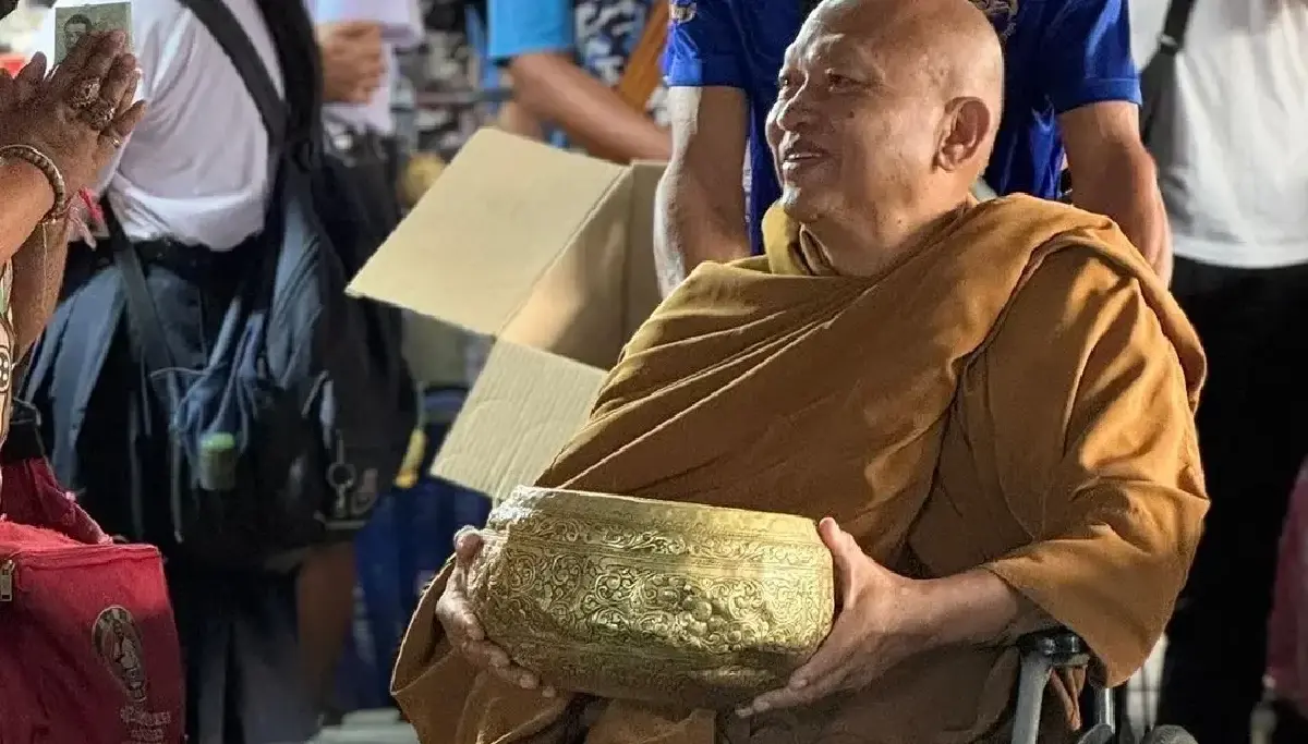 ด่วน 'หลวงพ่ออลงกต' วัดพระบาทน้ำพุ ลาออกจากตำแหน่งเจ้าอาวาสแล้ว