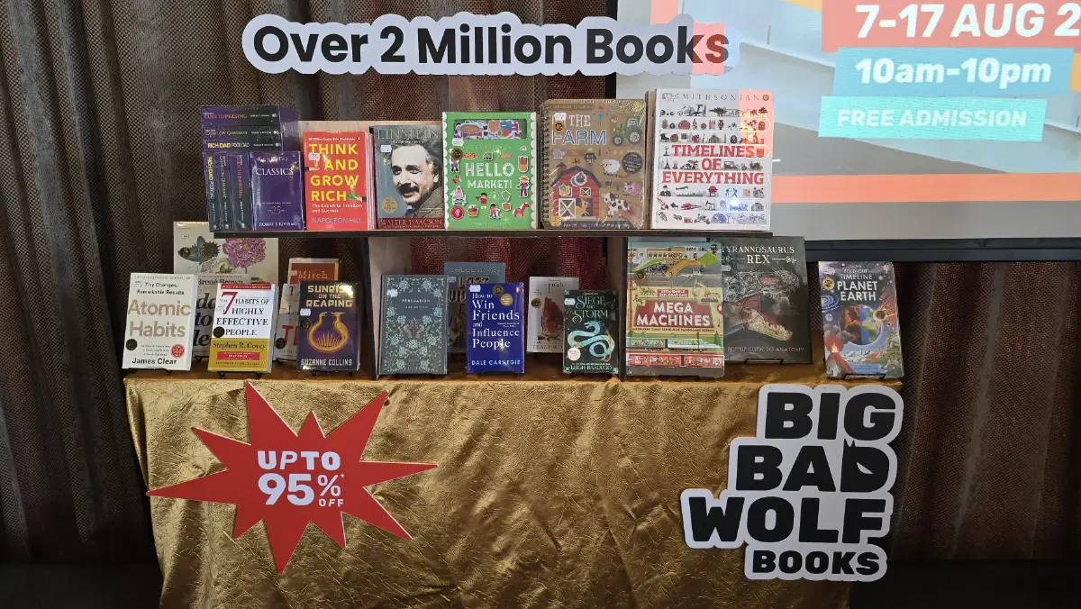 พร้อมแล้ว ! Big Bad Wolf Books 2025 มหกรรมหนังสือภาษาอังกฤษ วันที่ 7-17 ส.ค. 68