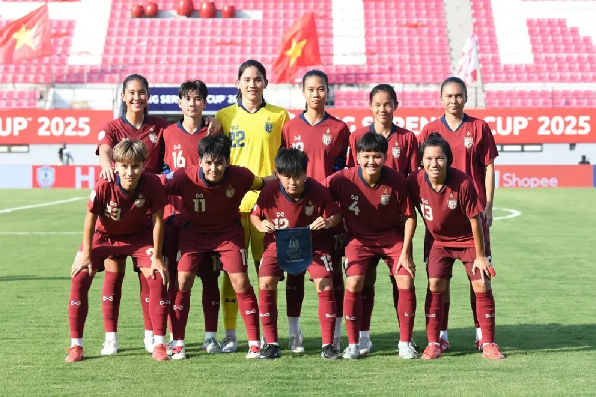 ผลบอลวันนี้ ฟุตบอลหญิงไทย ถล่ม กัมพูชา 7-0 ศึก ชิงแชมป์อาเซียน 2025