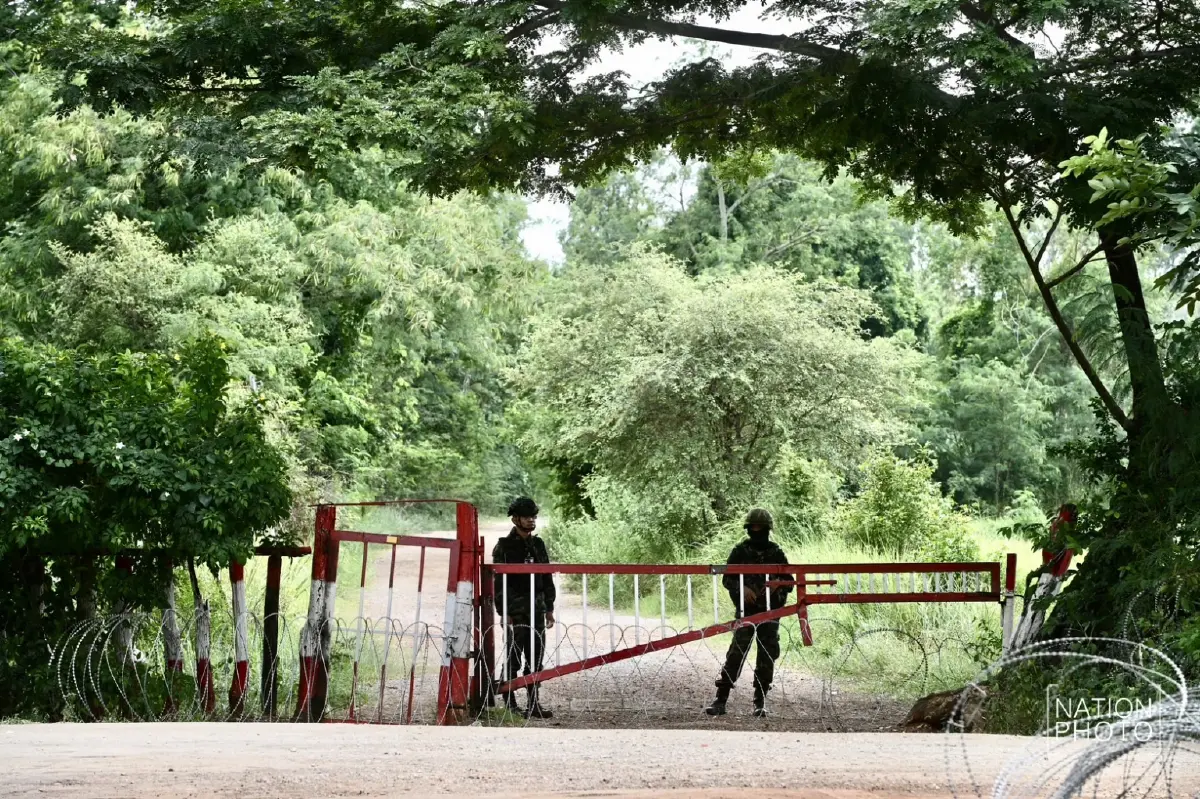 'กฎอัยการศึก' บ้านหนองจาน เช็กล่าสุด สดจากชายแดนไทย-กัมพูชา