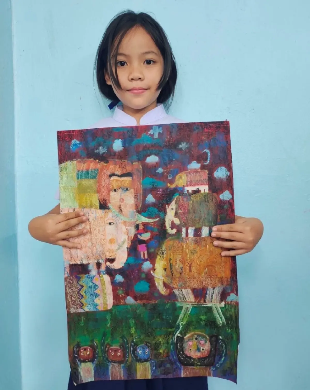 ภาพวาดเด็กไทยคว้ารางวัลระดับโลก 'ศิลปะเด็กนานาชาติ' จากญี่ปุ่น