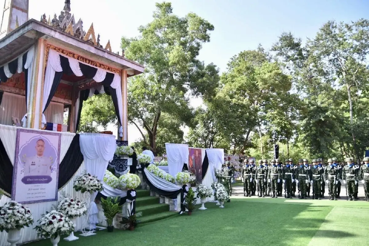 สดุดีทหารกล้า พระราชทานเพลิงศพ 5 ทหารหาญ พลีชีพปกป้องอธิปไตยไทย