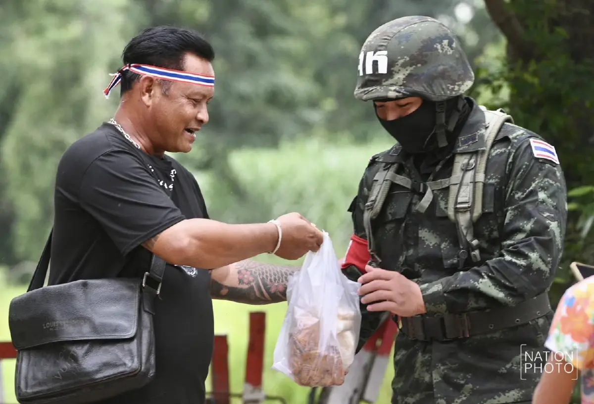 'กฎอัยการศึก' บ้านหนองจาน เช็กล่าสุด สดจากชายแดนไทย-กัมพูชา