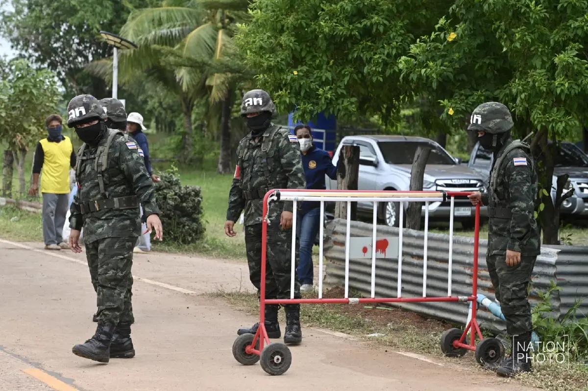 'กฎอัยการศึก' บ้านหนองจาน เช็กล่าสุด สดจากชายแดนไทย-กัมพูชา