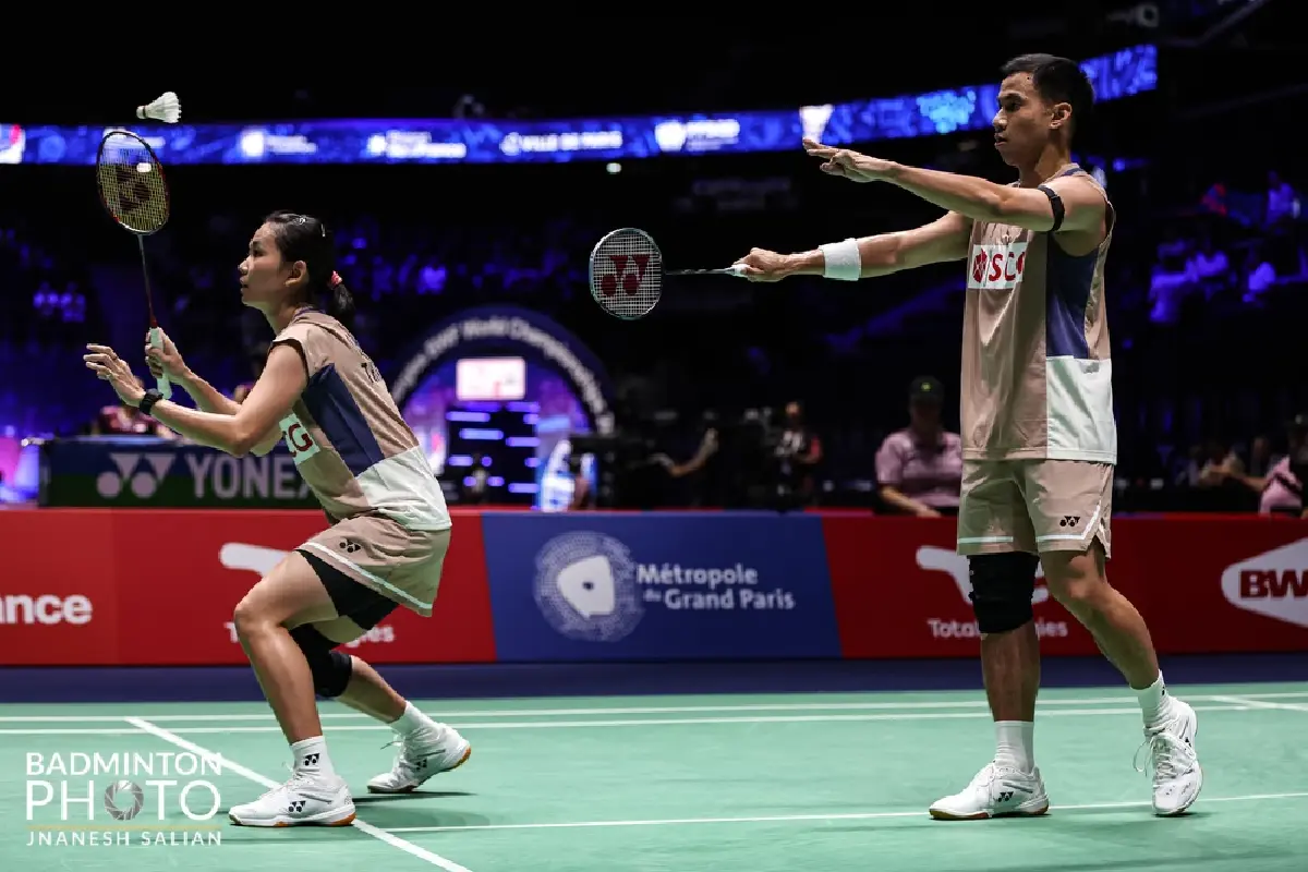 พลิกล็อกสนั่น! บาส-เฟม แพ้คู่ญี่ปุ่น ร่วงรอบ 16 คน ชิงแชมป์โลก 2025