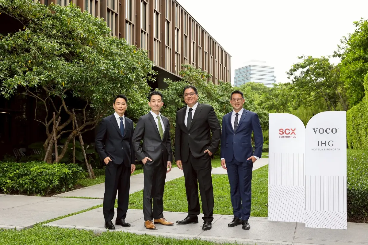 SCX ผนึก IHG ปั้นโรงแรมพรีเมียม ‘โวโค กรุงเทพฯ สยาม’ มูลค่า 2.2 พันล้าน