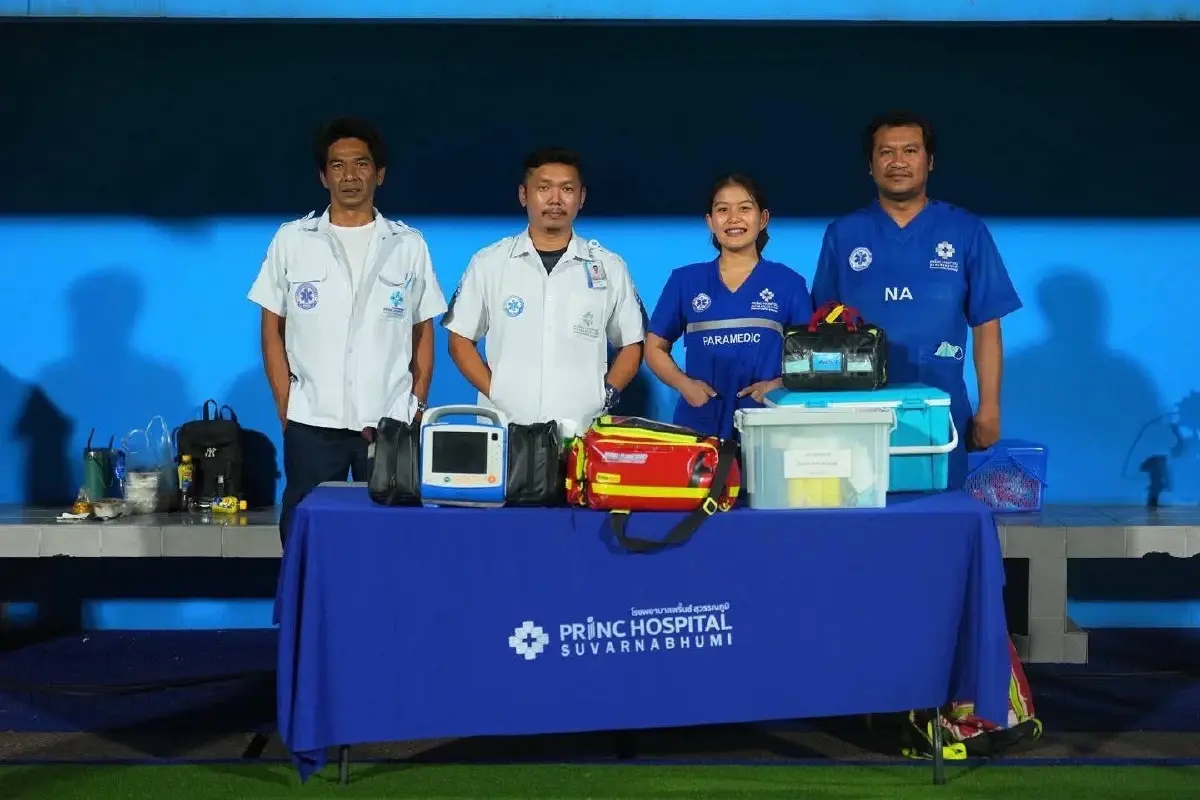 PRINC Group จับมือ รพ.พริ้นซ์ สุวรรณภูมิ หนุนทัพ 'ท่าเรือ เอฟซี' สู้ศึกไทยลีก
