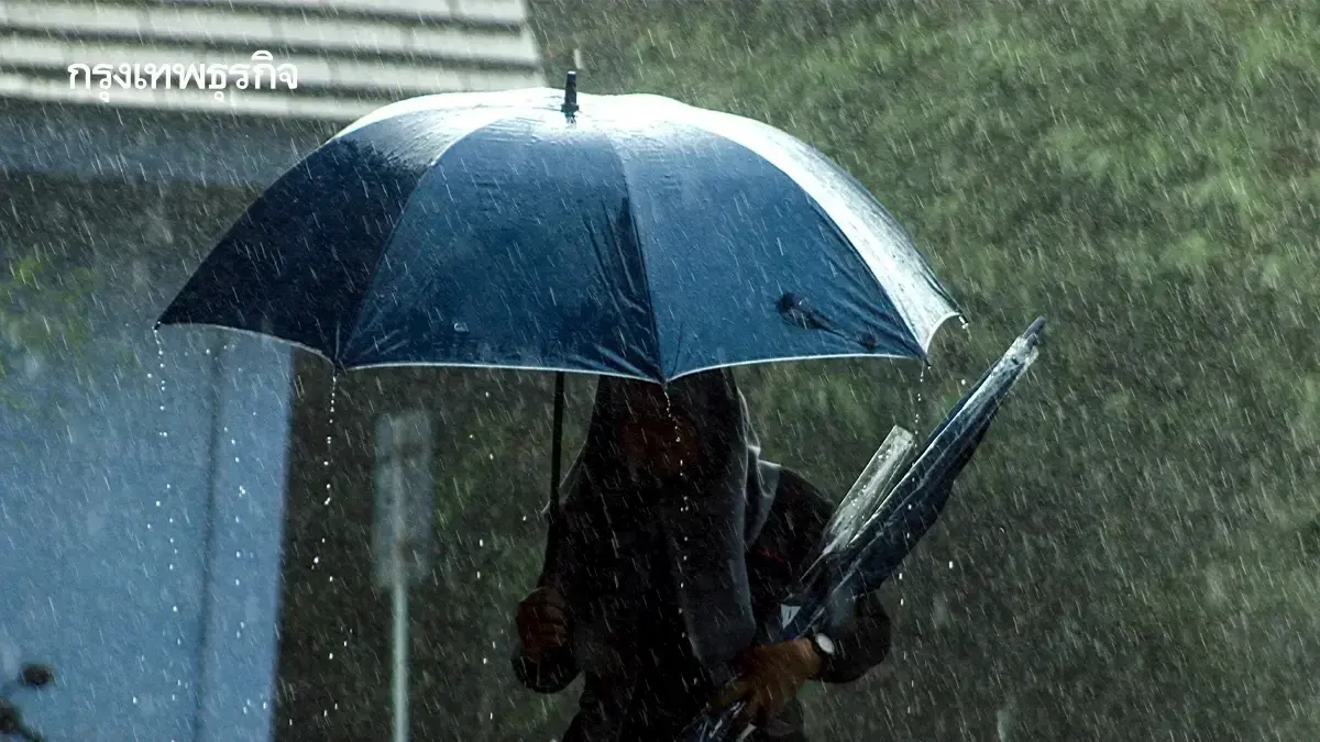 อุตุฯ เตือนมรสุม หย่อมความกดอากาศต่ำ ทั่วไทยฝนตกหนัก 70% รวม กทม.
