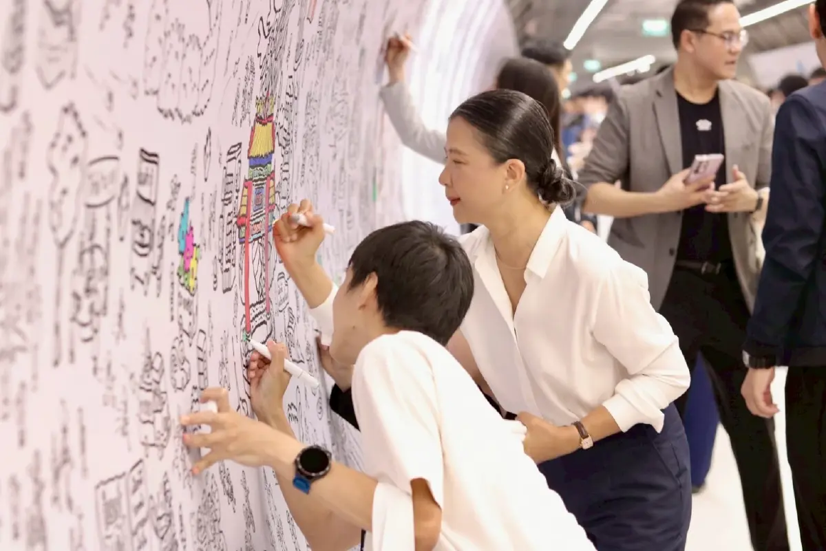 ชวนชาวกรุง ร่วมสร้างสีสันให้ภาพเมืองในฝัน ณ อุโมงค์สามย่านมิตรทาวน์