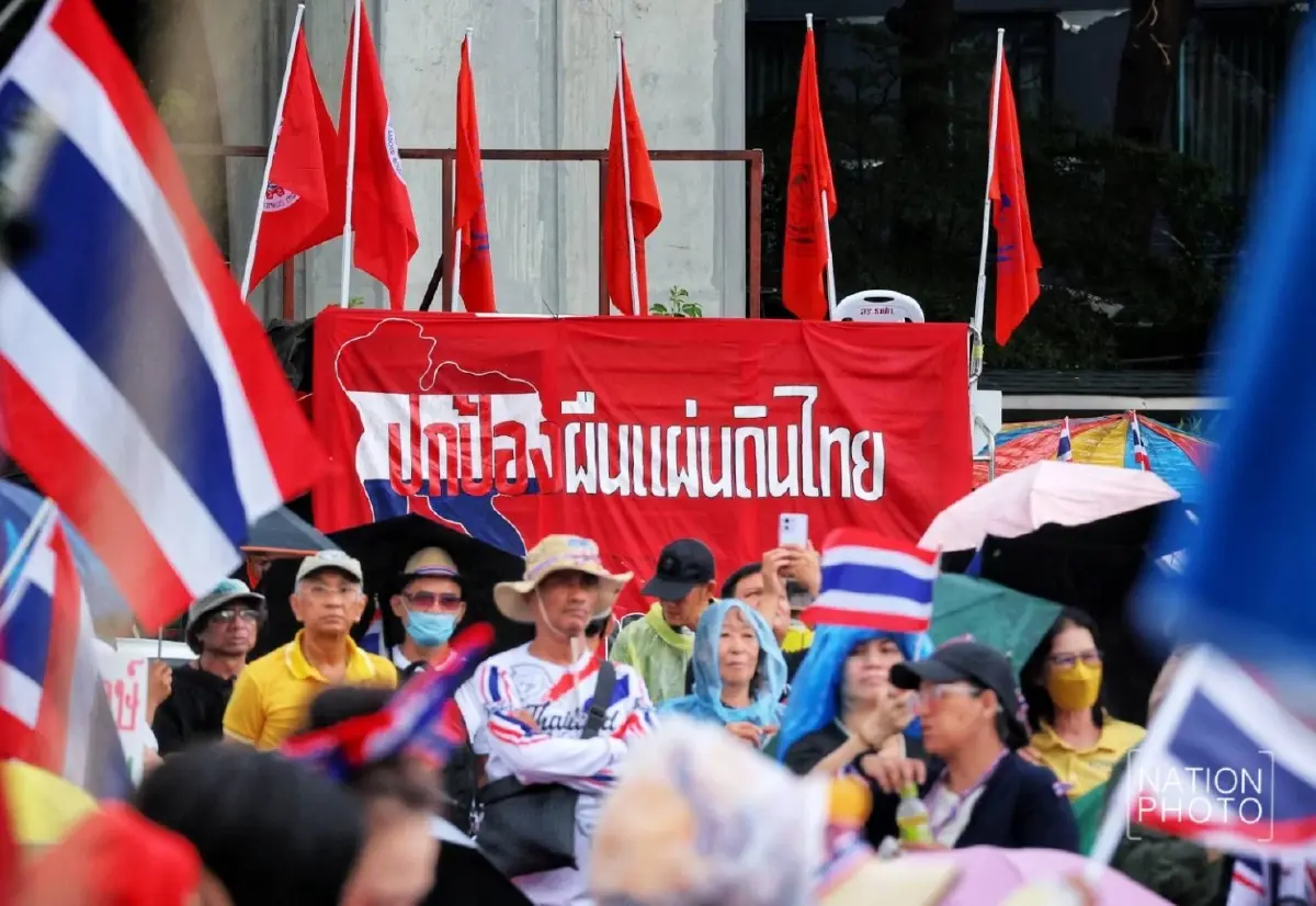 จับตา! การเมืองร้อน อนุสาวรีย์ชัยฯ ม็อบรวมพลังแผ่นดินฯ ชุมนุมใหญ่