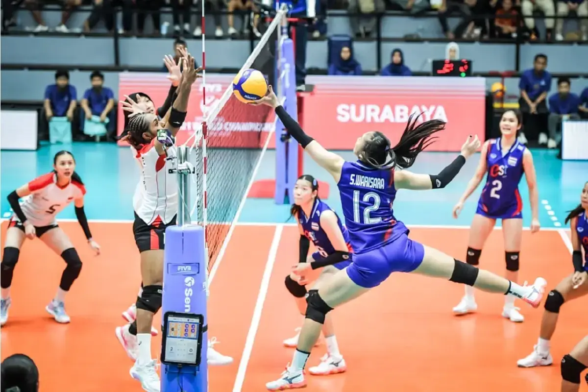 ถ่ายทอดสดวอลเลย์บอลหญิง 'ไทย พบ โครเอเชีย’ จัดอันดับ ชิงแชมป์โลก U21