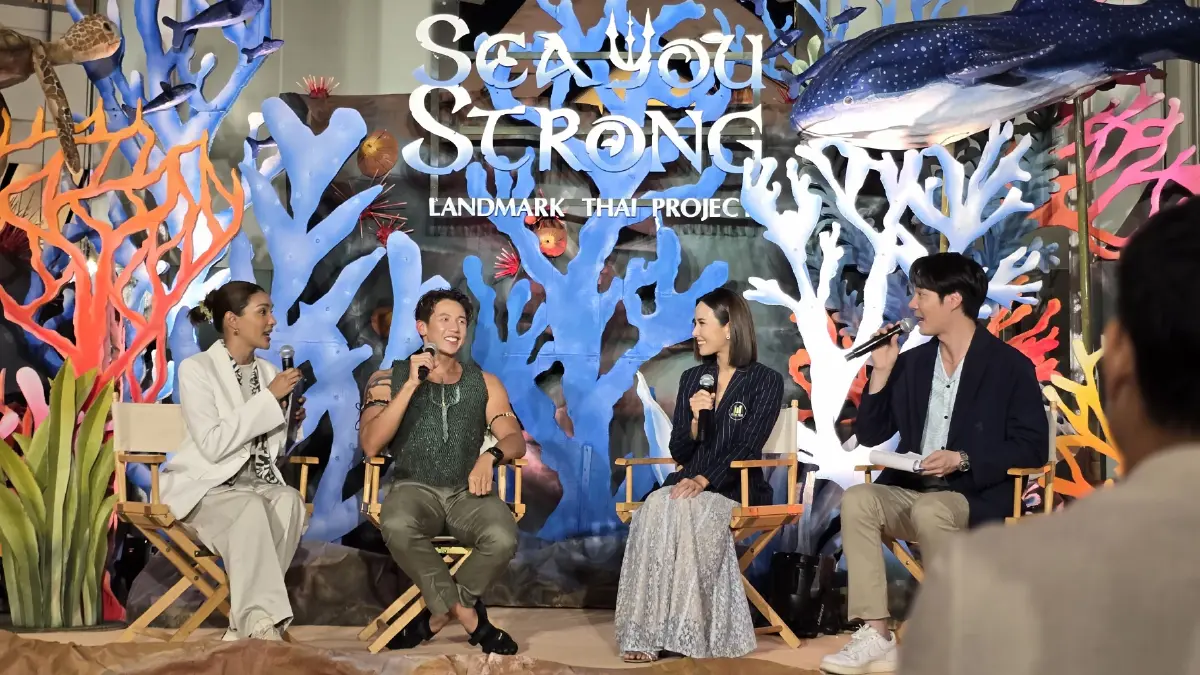 'ทราย สก๊อต' เปิด มูลนิธิ ‘SEA YOU STRONG’ โครงการเสื้อผู้พิทักษ์