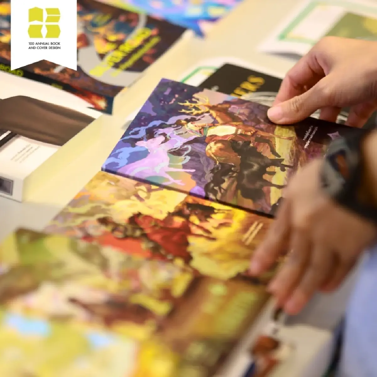 เผยโฉม 'ปกหนังสือ' สวยงาม 100 เล่ม จากการประกวด '100 ABCD' ปี 68