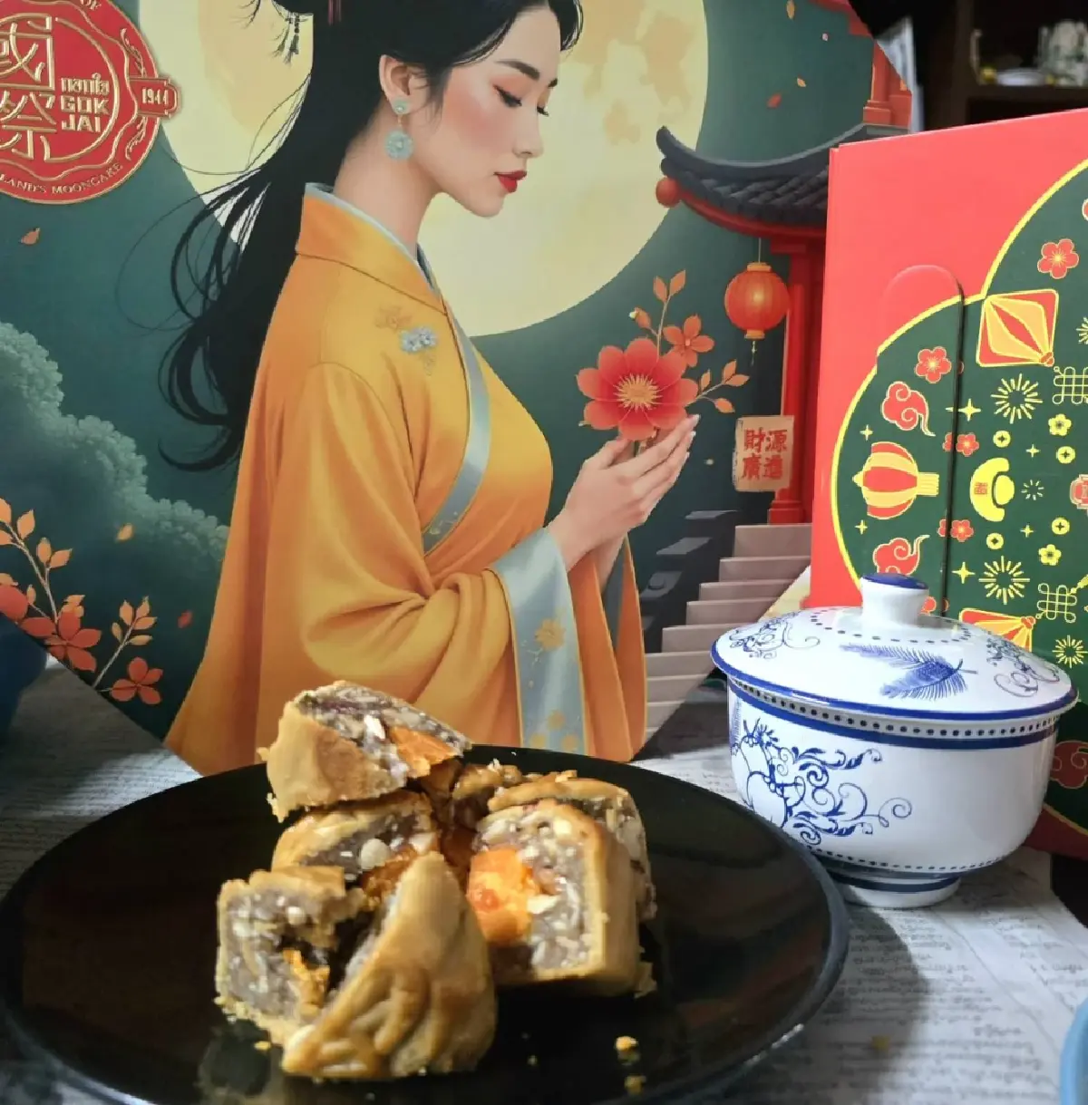 ประชันกล่องขนมไหว้พระจันทร์ และทดลองจับคู่กับวิสกี้