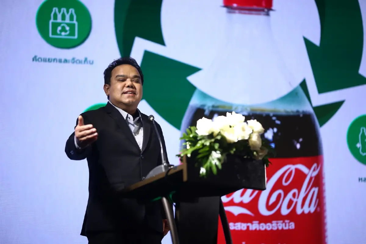 หาดทิพย์เปิดเกมรุก เก็บขวด 'โคคา โคล่า' ย้อนกลับรีไซเคิลบรรจุใหม่ ลดขยะทะเล