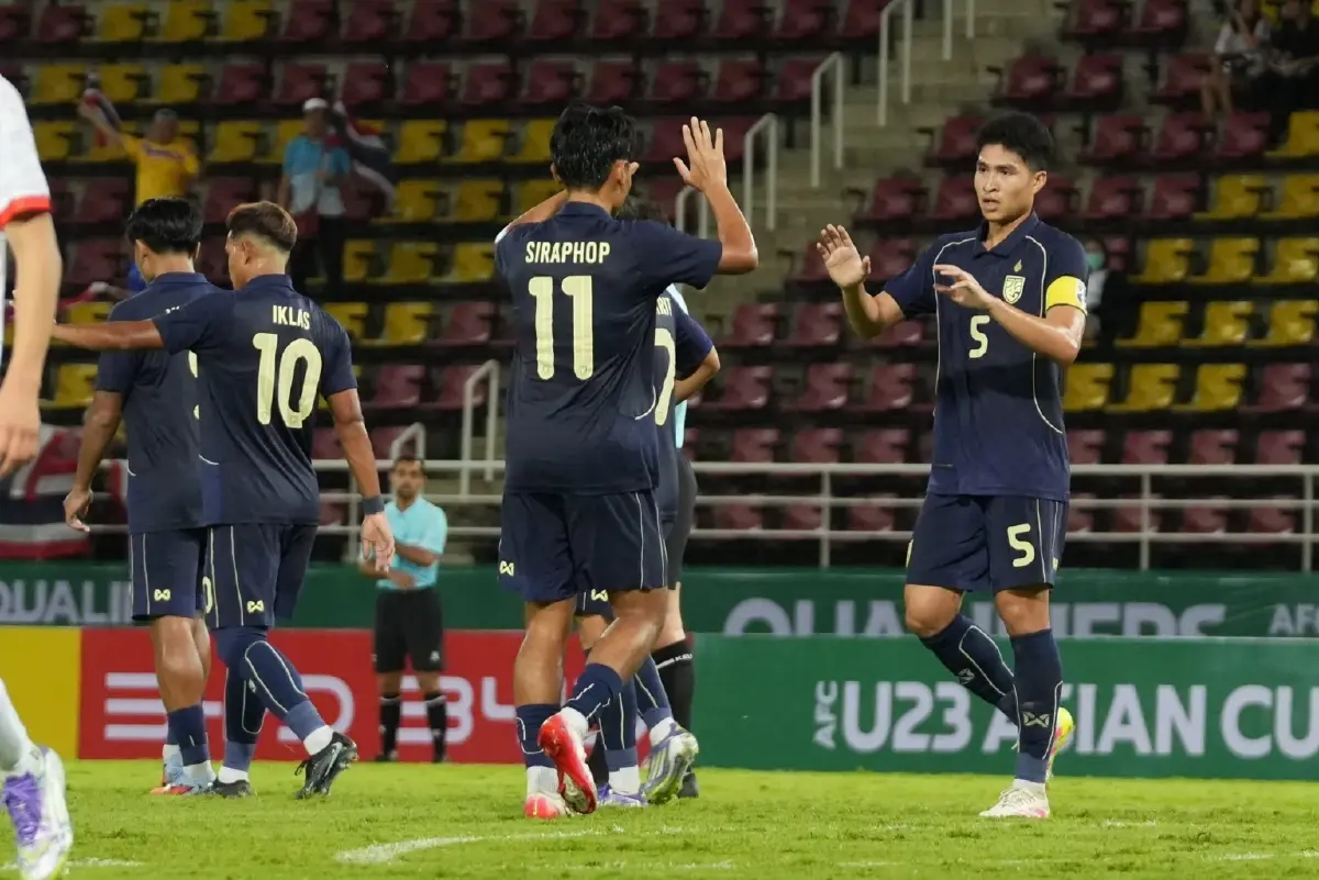 LIVE ดูบอลสด ถ่ายทอดสดฟุตบอล U23 ไทย พบ เลบานอน ชิงแชมป์เอเชีย 2026 ดูฟรี