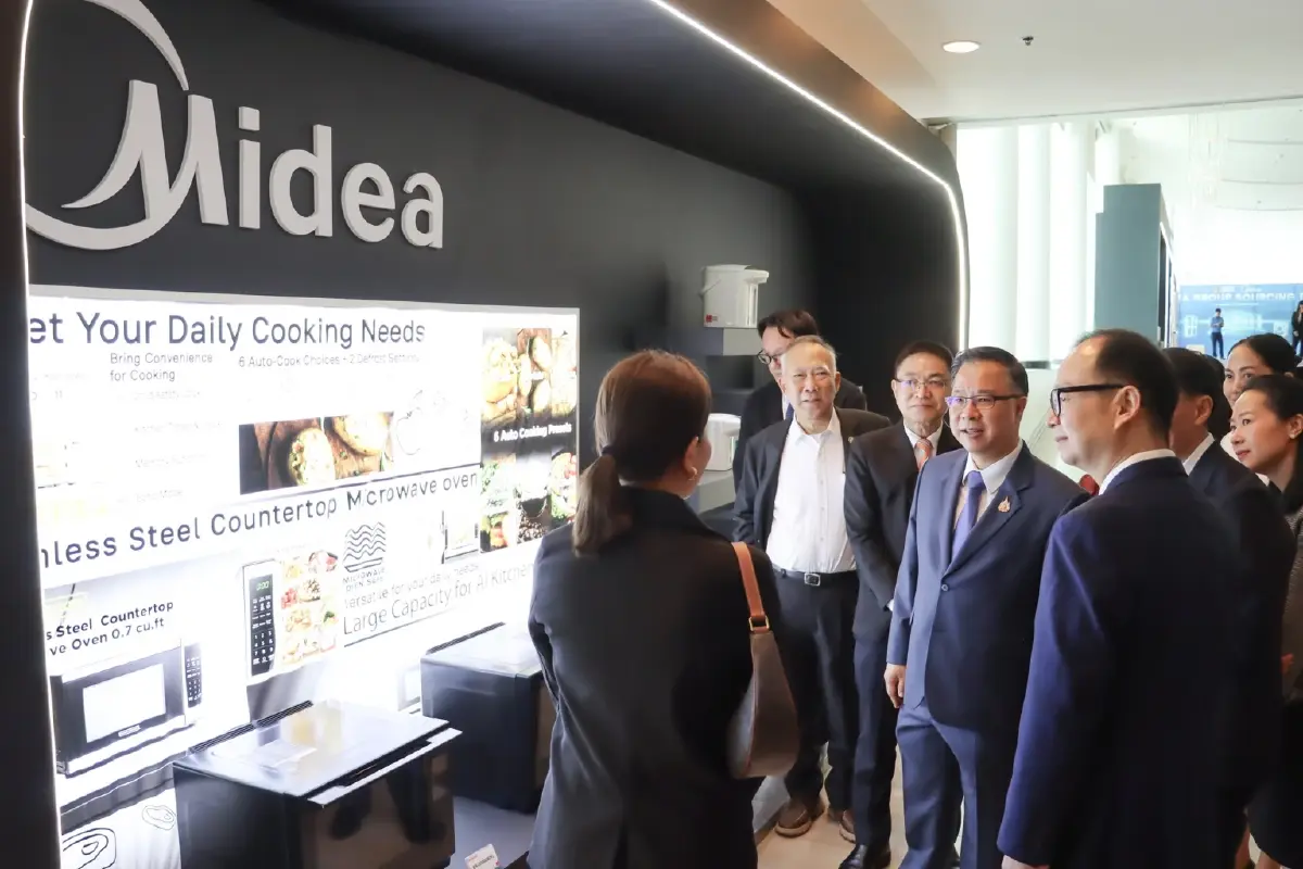 BOI ผนึก Midea ดันใช้ชิ้นส่วนไทย ดันซัพพลายเชนโลก คาดมูลค่าซื้อขาย 1,500 ล้าน