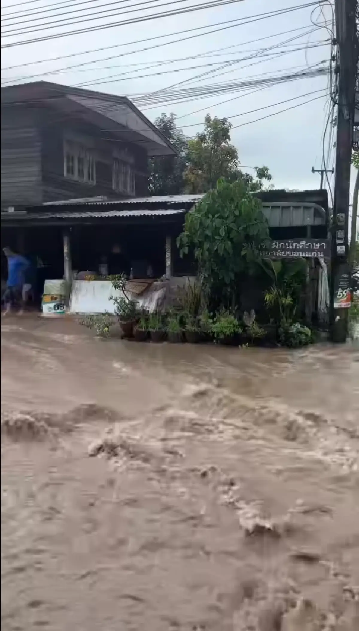 น้ำป่าซัดท่วม อ.วังสะพุง จ.เลย ระดับน้ำขึ้นเร็วมาก 4 หมู่บ้านอ่วม