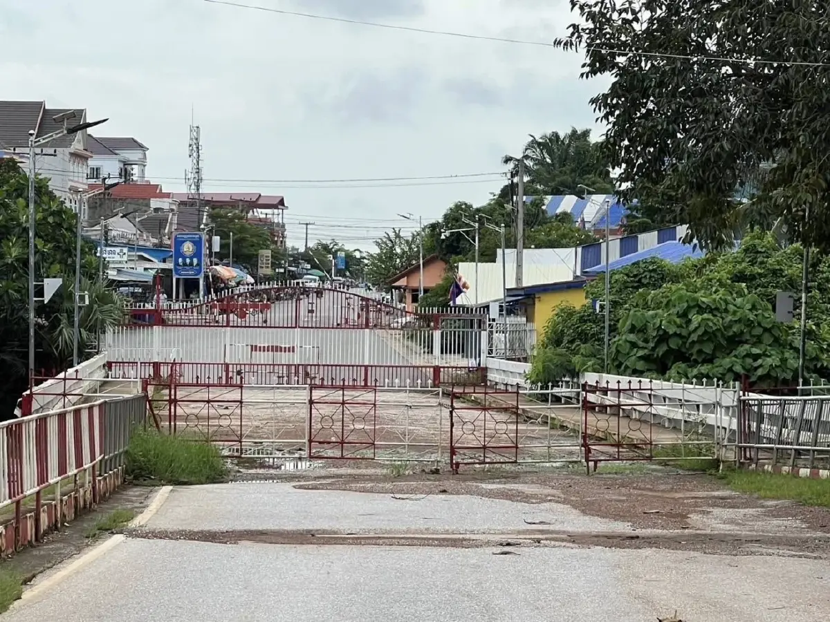 กกล.บูรพาฯ ยัน ปิดสนิท ด่านชายแดนถาวรบ้านเขาดิน อ.คลองหาด สระแก้ว